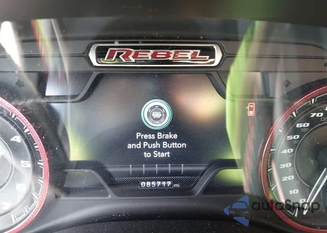 2020 Ram 1500 Rebel 4X4 5'7 Box from USA, damaged, VIN 1C6SRFLTXLN218274